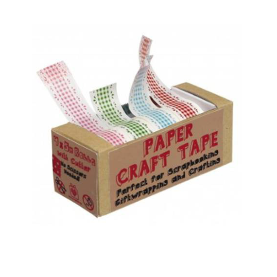 Assortiment paper tape vichy - Lot de 4