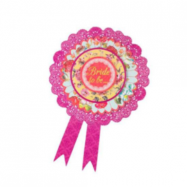 Decoration Rosette Bride to be