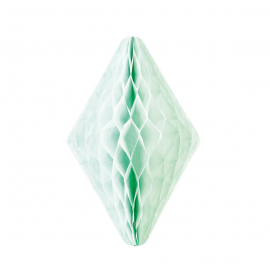 Décoration cristal papier vert