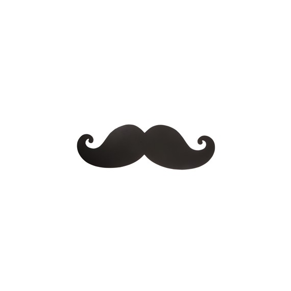Tableau noir lovely moustaches