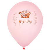 Ballons roses princesse
