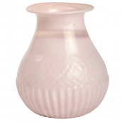 Vase corolle rose opal