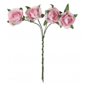 Bouquets petites roses papier