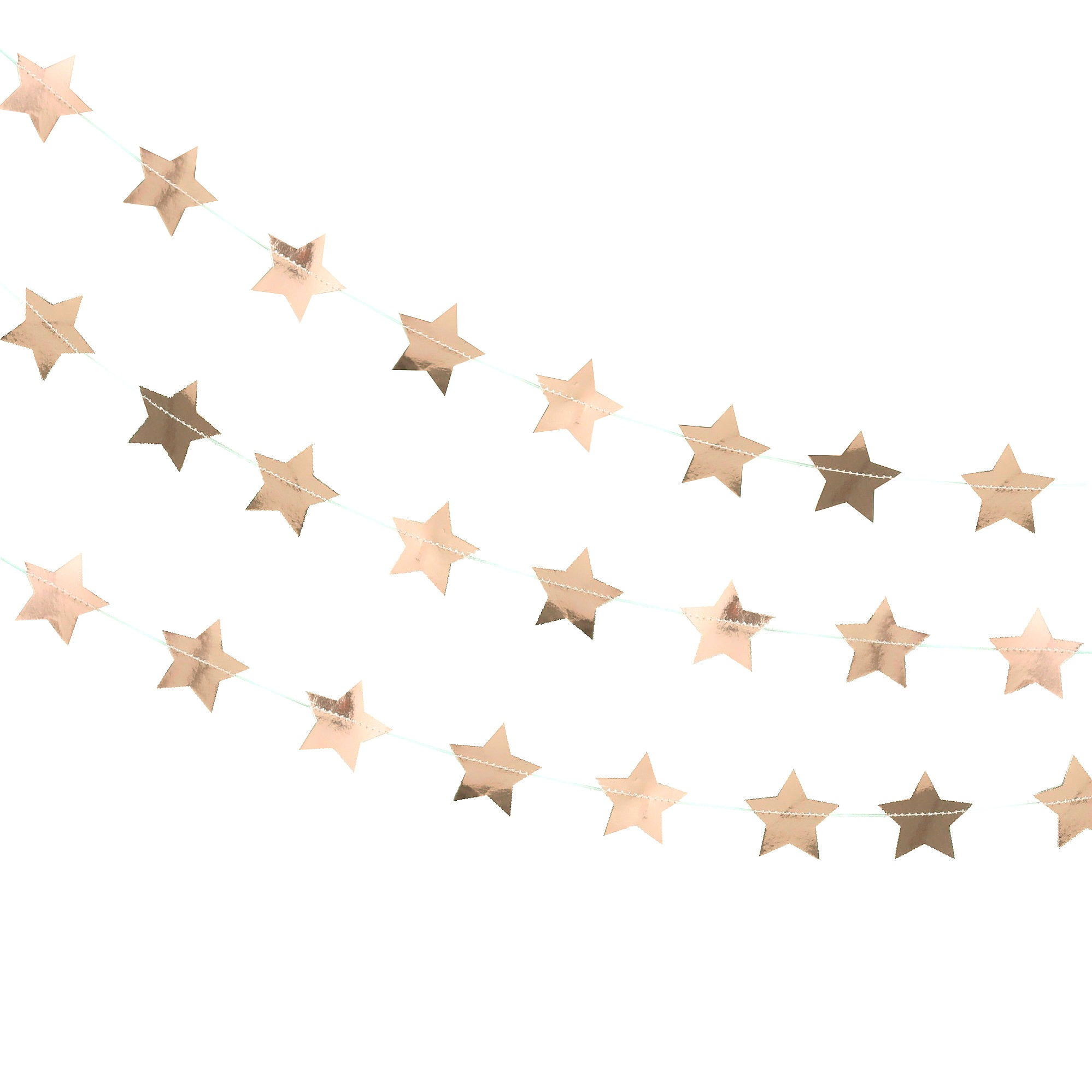 Guirlande étoiles Magie rose - rose, Linge de lit & Déco