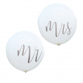 Ballons géants Mr & Mrs