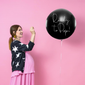 Ballon géant révélation confettis fille