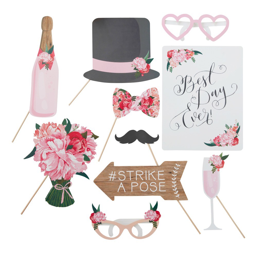 Collection Accessoires Photobooth Mariage Hippie Chic